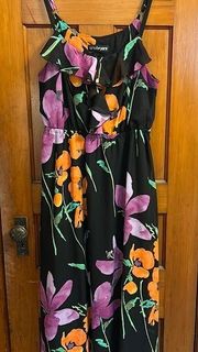 Lane Bryant Long Floral Dress for summer, spring or fall