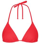 Signature Swim Triangle Top Ruby