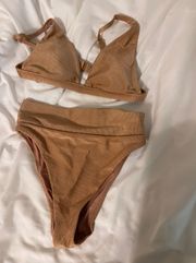 Gold  Bathing Suit