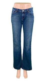 Mid Rise Flare Medium Wash Jeans