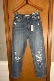 Kancan 90s boyfriend distressed jeans Size 29 NWT