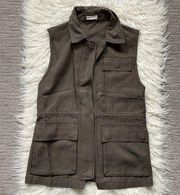 Gentle Fawn Olive Green Utility Vest