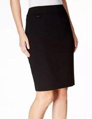 Calvin Klein Classic Black Pencil Skirt