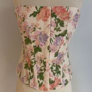 Floral Corset Top NWT