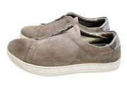 Johnston & Murphy Emma Suede Zip Up Fashion Sneakers Size 6