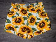 sunflower ⚡️print Jean shorts high waisted size 26 ⚡️