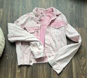 DL1961 Pink Jean Jacket