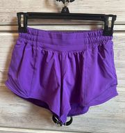 Purple Hotty Hot Shorts 2.5”