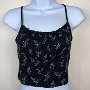 Me to We 100% Cotton Boho Crop Cami