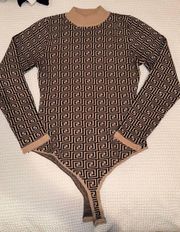 Jolie & Co Patterned Bodysuit 