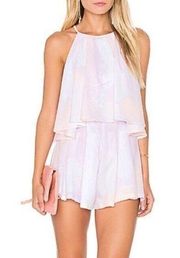 TIGER Mist Sweet Heart Romper Pastel Paint Print