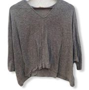 Helmut Lang Cropped Distressed Shirt