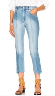 Etoile Clancy Denim Jeans Two-tone Straight Leg - EU 40/ US 8