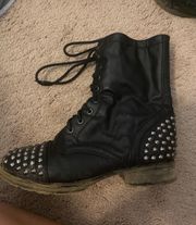 Black Combat Boots