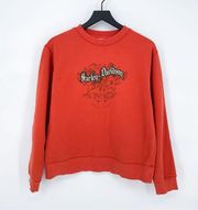 Harley Davidson 2006 Myrtle Beach SC Motorcycle Sweatshirt Orange Medium