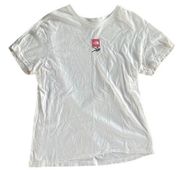 Size XL White Athletic T-Shirt