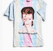 Urban Outfitters David Bowie Tie Dye Oversized Tee T-shirt