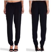 Joie Drawstring Relaxed Fit Jogger Pants Black Size XS