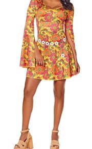 Spirt Halloween Costume Hippy Dress