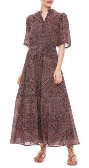 Apiece Apart Alta Maxi Dress Multi Bandhani Dot