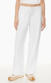 The Group  White Cotton / Linen Pant