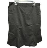 New!  Black Above the Knee Skirt with Back Zipper