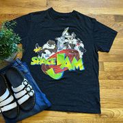 Vintage Space Jam Looney Toons Graphic T-shirt Size Large