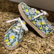 Gianni Bini | lemon espadrille platform shoes