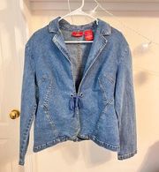 WILL NOT TAKE LESS Oscar De la Renta Women Denim jacket