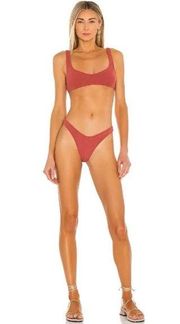 Audrey Bound Bond-eye Australia  Bikini Sienna Set.