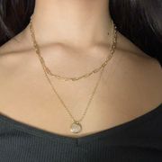 Target Gold Layered Necklace