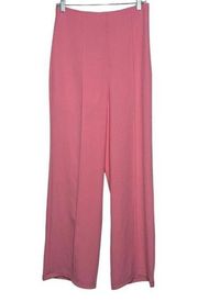 New Tea & Cup Women Hot Pink High Wasted Pleated Flare Dress Pants M