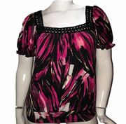 Studio 1940 short sleeve blouse