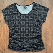 HIPPIE CHIC USA top with ruched sides