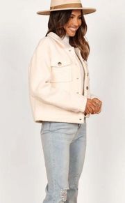 Petal and pup Sherpa jacket