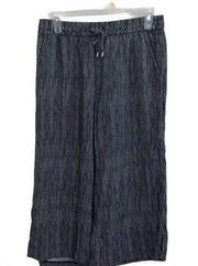 Cynthia rowley pinstripe‎ medium cropped pants