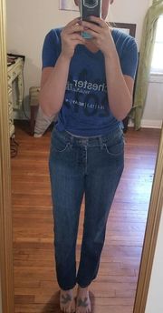 Riders Vintage Classic Fit Straight Leg Mom Jeans