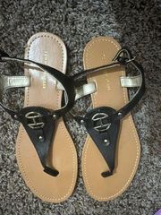 Shoes |  Emmiely Thong Sandal Size 8.5 |Color:Black