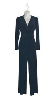 NWT Antonio Melani Black Velvet Jumpsuit