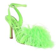 Gianni Bini Green Feather
sandals(Size 5M)