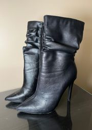 Nordstrom Black Heeled Boots