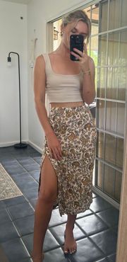 Floral Skirt