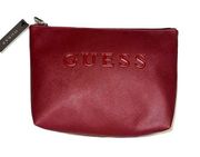 NWT Guess Rodney Travel Cosmetic Pouch in Wine