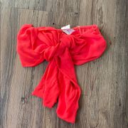 Solemio Bow Tube Top