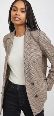 NWT Rails Jac Blazer in Cambridge Plaid Size MEDIUM