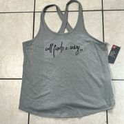 NWT Under Armour "Will Finds a Way" Athletic Tank Top