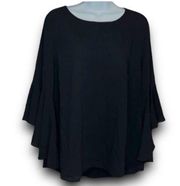 Bobeau black blouse women’s size medium