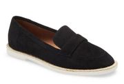 Caslon Tristian Suede Espadrille Loafers Slip On Flats Black Size 6.5M S…