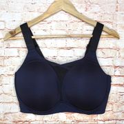 Livi by Lane Bryant | Navy/Black Wire-Free Workout Bra