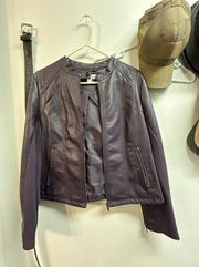 Faux Leather Jacket